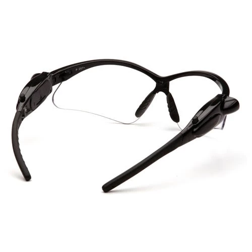 Pyramex PMXTREME LED Clear Anti-Fog Lens with Black Frame and Pivoting LED Temples SB6310STPLED 3 Pyramex PMXTREME LED Clear Anti-Fog Lens with Black Frame and Pivoting LED Temples SB6310STPLED - Image 3