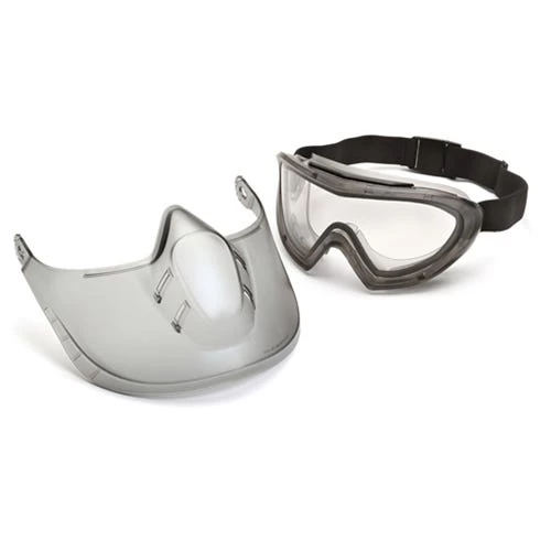 Pyramex Capstone Clear Anti-Fog Dual Lens w/ Clear Shield GG504DTSHIELD 3 Pyramex Capstone Clear Anti-Fog Dual Lens w/ Clear Shield GG504DTSHIELD - Image 3