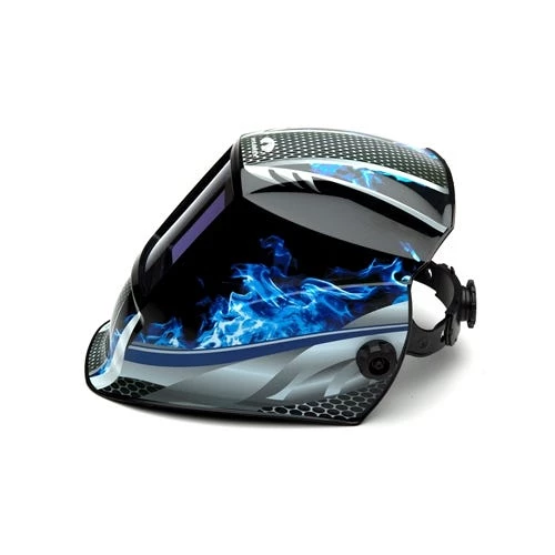 Pyramex Leadhead Fire Metal Decorated Auto Darkening Welding Helmet WHAM3030FM 3 Pyramex Leadhead Fire Metal Decorated Auto Darkening Welding Helmet WHAM3030FM - Image 3