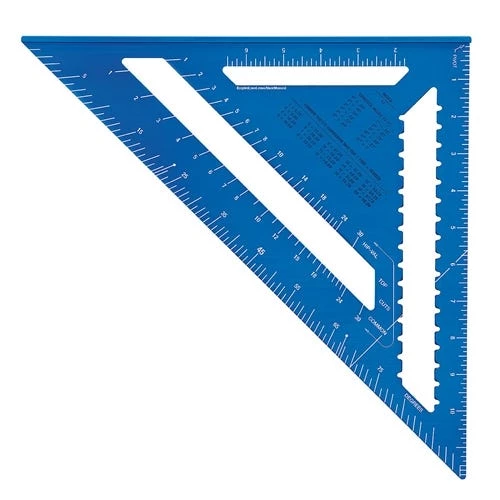 Empire 12" TRUE BLUE Laser Etched Rafter Square E3992 2 Empire 12" TRUE BLUE Laser Etched Rafter Square E3992 - Image 2