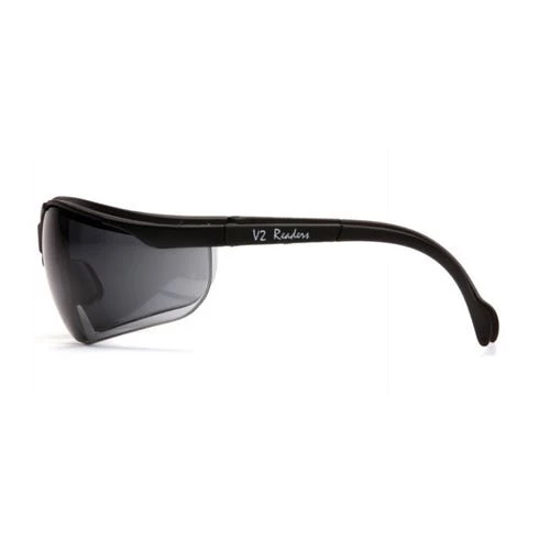 Pyramex Venture II Readers Gray +2.0 Lens with Black Frame SB1820R20 2 Pyramex Venture II Readers Gray +2.0 Lens with Black Frame SB1820R20 - Image 2