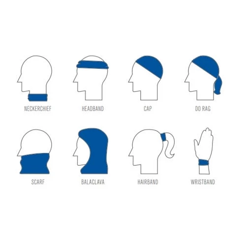 Pyramex Safety Multipurpose Gaiter Bandana Dust Mask Cooling Band - High Viz Lime (One Size) MPB10 2 Pyramex Safety Multipurpose Gaiter Bandana Dust Mask Cooling Band - High Viz Lime (One Size) MPB10 - Image 2