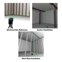 Empire 125' Green Self-Leveling 3-Point Laser ELG3D -Gray Jacks Online Shop 23604 3 ldetyzjxtmniggi8
