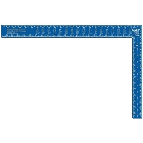 Empire True Blue Aluminum 16 x 24" Framing Square e1190 1 Empire True Blue Aluminum 16 x 24" Framing Square e1190