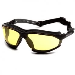 Gray Jacks Online Shop 35 Pyramex Isotope Amber H2MAX Anti-Fog Lens with Black Frame GB9430STM