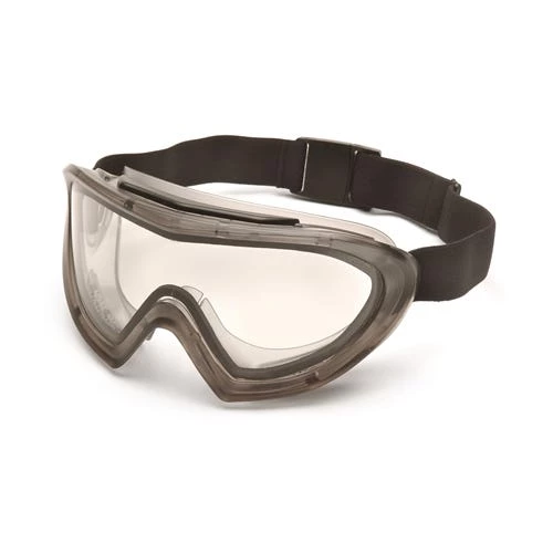 Pyramex Capstone Gray Direct/Indirect Goggle with Clear Anti-Fog Lens GG504T 1 Pyramex Capstone Gray Direct/Indirect Goggle with Clear Anti-Fog Lens GG504T