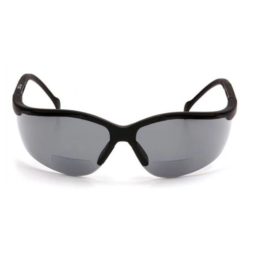 Pyramex Venture II Readers Gray +2.0 Lens with Black Frame SB1820R20 1 Pyramex Venture II Readers Gray +2.0 Lens with Black Frame SB1820R20