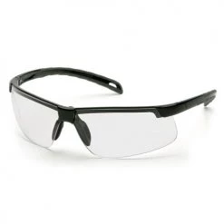 Pyramex Ever-Lite Clear H2MAX Anti-Fog Lens with Black Frame SB8610DTM
