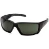 Pyramex Venture Gear Tactical Overwatch Gray Anti-Fog Lens with Black Frame VGSB722T
